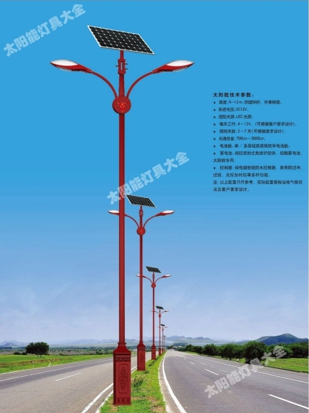 大连市8 米太阳能路灯Led路灯 - 厂家